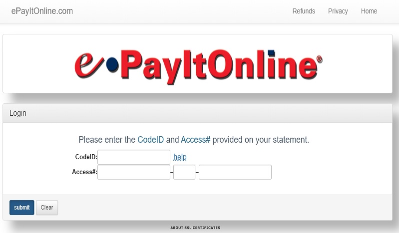 epayitonline- website for paying online