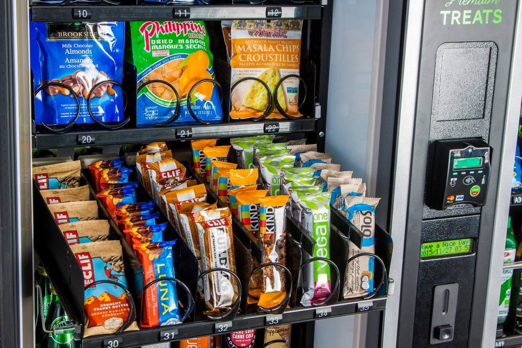 Vending machine snacks benefits